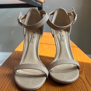 Slim Strap Heel